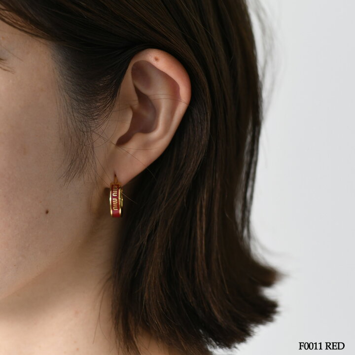 楽天市場】【5%OFF対象】MIU MIU ミュウミュウ アクセサリー エナメル 