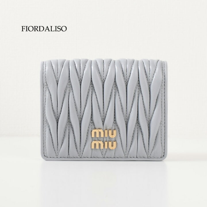 楽天市場】MIU MIU ミュウミュウ 財布 ミニ財布 マテラッセ レザー 
