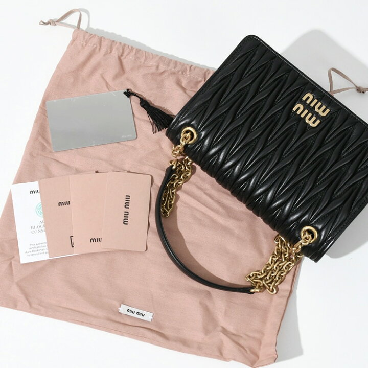 楽天市場】MIU MIU ミュウミュウ バッグ 鞄 ショルダーバッグ 