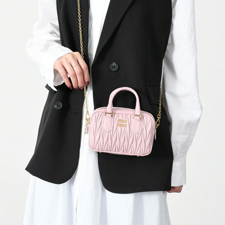 楽天市場】MIU MIU ミュウミュウ バッグ ハンドバッグ ショルダー  