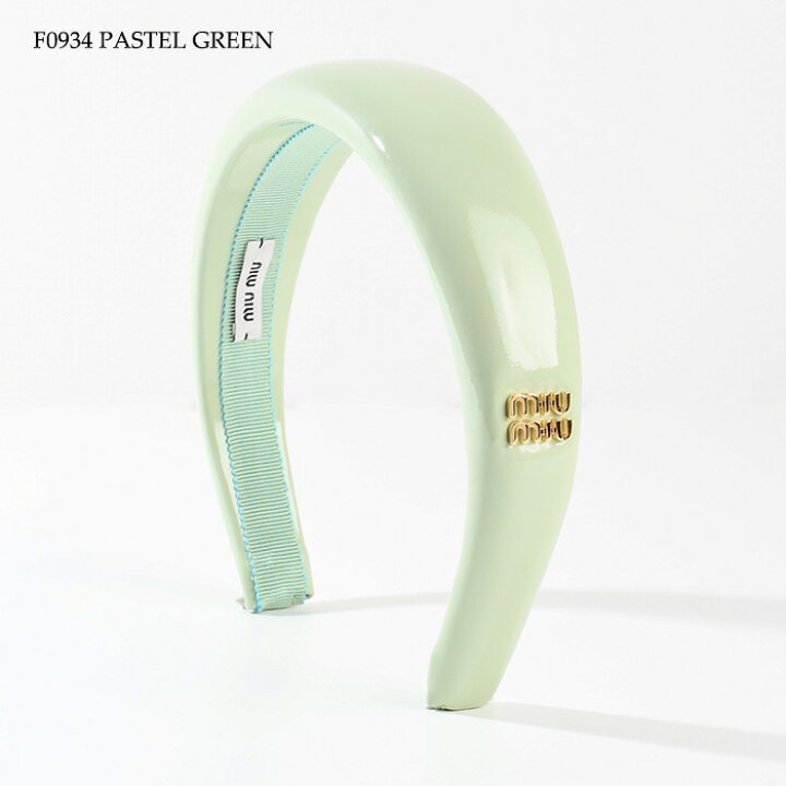 楽天市場】【P3倍&5％OFFクーポン】MIU MIU ミュウミュウ ヘアバンド  