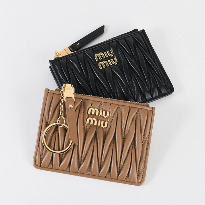 楽天市場】MIU MIU ミュウミュウ カードケース マテラッセレザー  