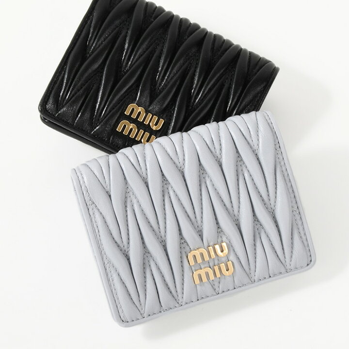 楽天市場】MIU MIU ミュウミュウ 財布 ミニ財布 マテラッセ レザー  
