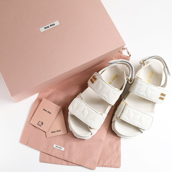 楽天市場】【残りわずか】MIU MIU ミュウミュウ シューズ スポーティ 