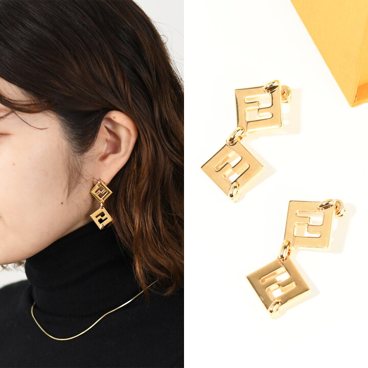 楽天市場】【残りわずか】FENDI フェンディ ピアス アクセサリー 