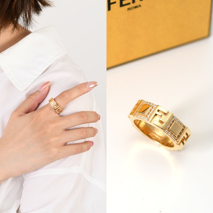 楽天市場】FENDI フェンディ 指輪 アクセサリー Forever フォーエバー 