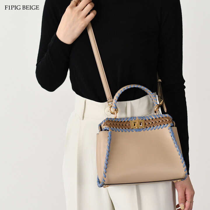 楽天市場】【P5倍】FENDI フェンディ バッグ ハンドバッグ ピーカブー  