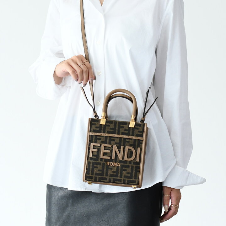 楽天市場】FENDI フェンディ バッグ ハンドバッグ サンシャイン 