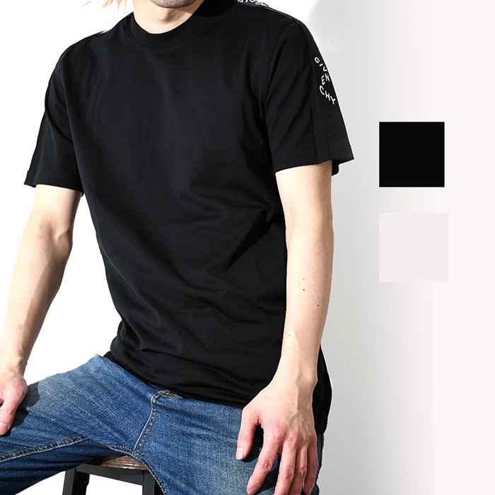 【楽天市場】GIVENCHY ジバンシィ ロゴ TAPE Tシャツ SLIMFIT 