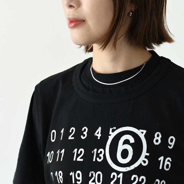 MM6 Maison Margiela T-Shirt | Black | SVD USA MM6 MAISON MARGIELA 