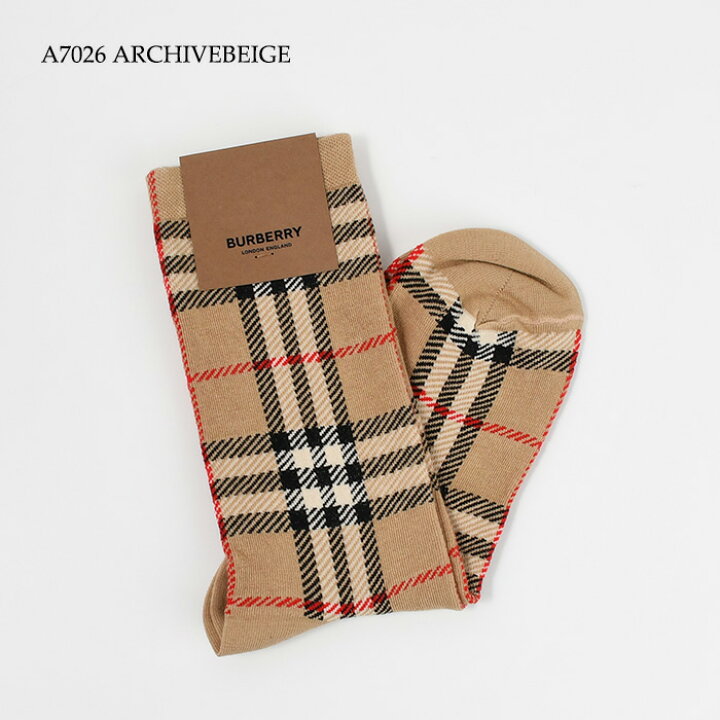 楽天市場】BURBERRY バーバリー 靴下 ソックス 8041907 ヴィンテージ 