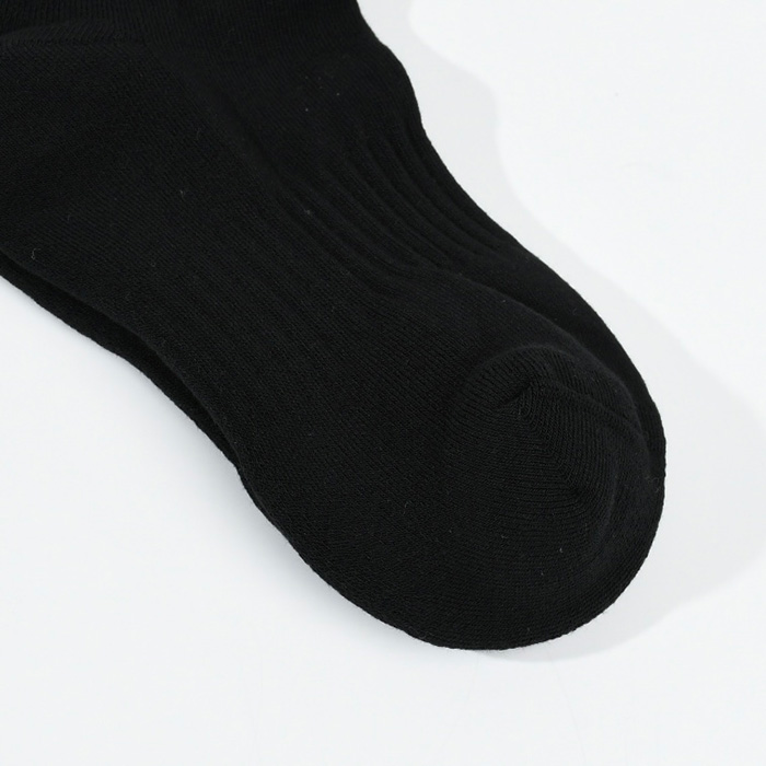 BURBERRY バーバリー 靴下 モノグラムモチーフ インターシャ コットンブレンド ソックス 8047232 メンズ BLACK ブラック 黒  ホワイト 白 WHITE ロゴ リブ編み | セレクトショップFELICE