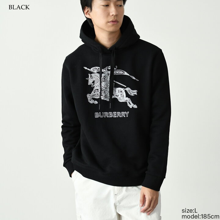 楽天市場】BURBERRY バーバリー トップス パーカー エンブロイダリー 