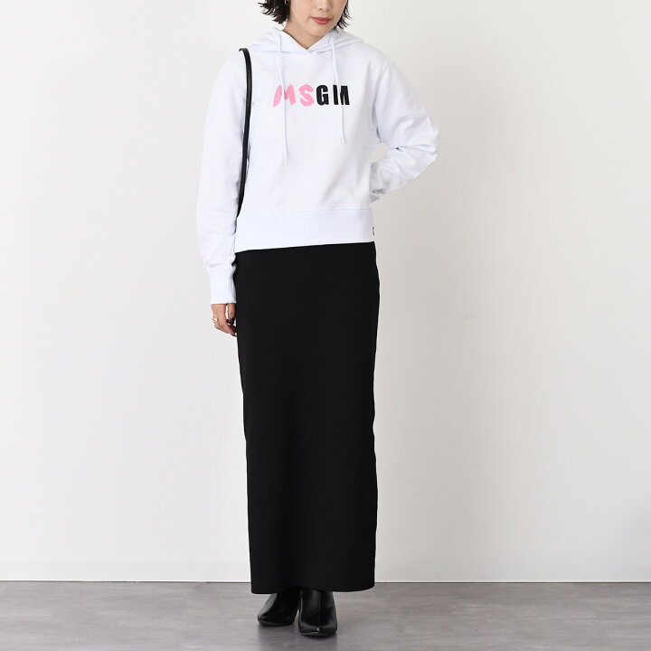 楽天市場】MSGM エムエスジーエム パーカー ロゴ プリント フーディー 