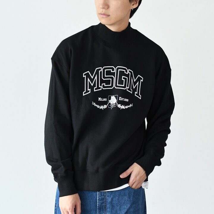 楽天市場】MSGM エムエスジーエム スウェット トップス タートルネック 
