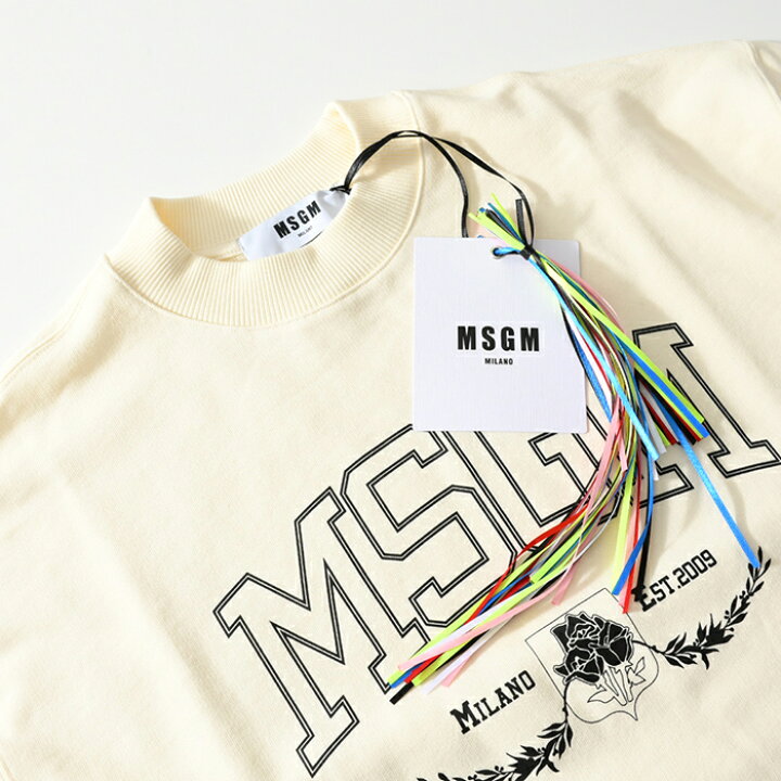 楽天市場】【 クーポンで500円OFF】【訳あり】MSGM エムエスジーエム 