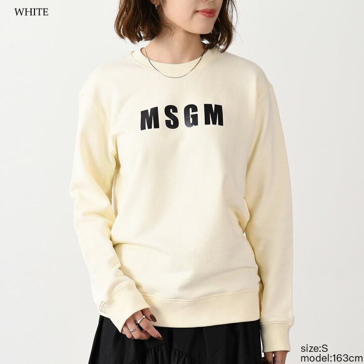 楽天市場】MSGM エムエスジーエム スウェット トレーナー トップス 