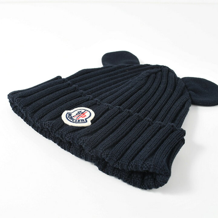 楽天市場】MONCLER モンクレール 帽子 キッズ ベア ニットキャップ 