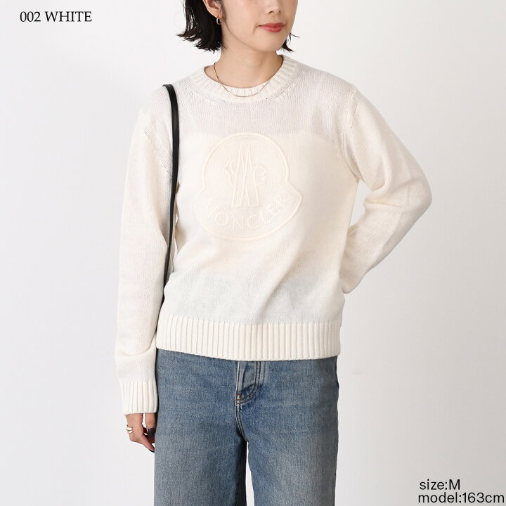 楽天市場】MONCLER モンクレール ニット セーター トップス 刺しゅう 