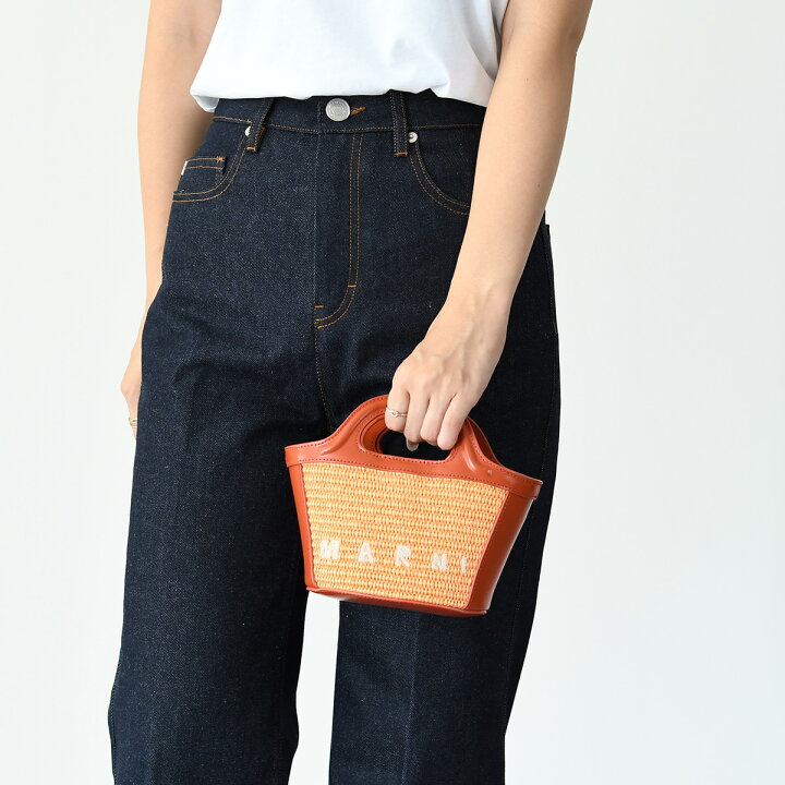 楽天市場】MARNI マルニ かごバッグ TROPICALIA SUMMER 2WAY マイクロ 