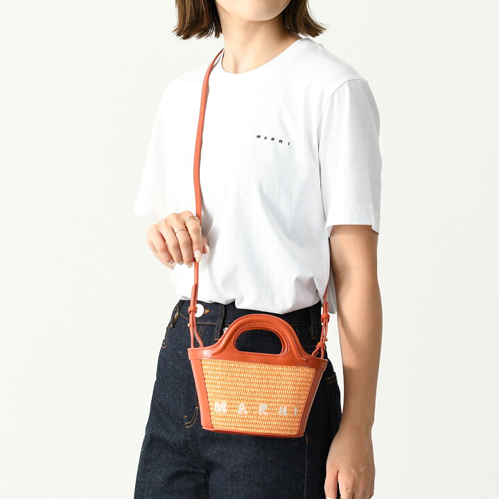 楽天市場】【P10倍】MARNI マルニ かごバッグ TROPICALIA SUMMER 2WAY 