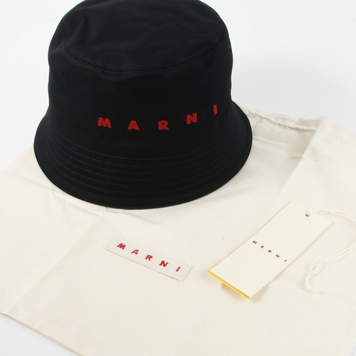 楽天市場】【最大20％OFFクーポン】MARNI マルニ ハット 帽子 
