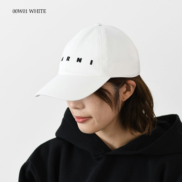 楽天市場】MARNI マルニ キャップ 帽子 ベースボールキャップ 