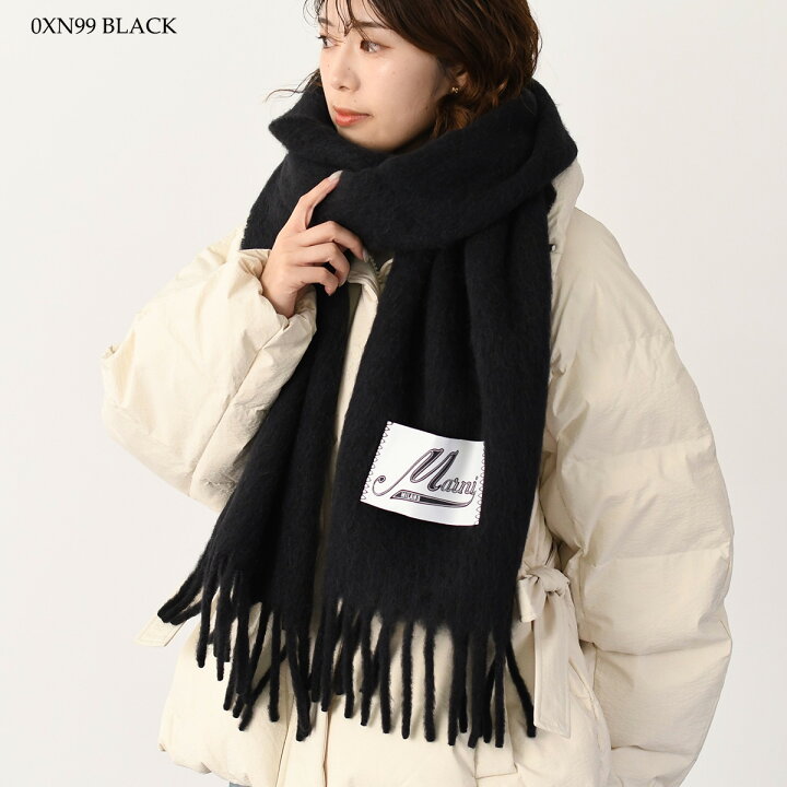 楽天市場】MARNI マルニ マフラー スカーフ ブラッシュドアルパカ製  