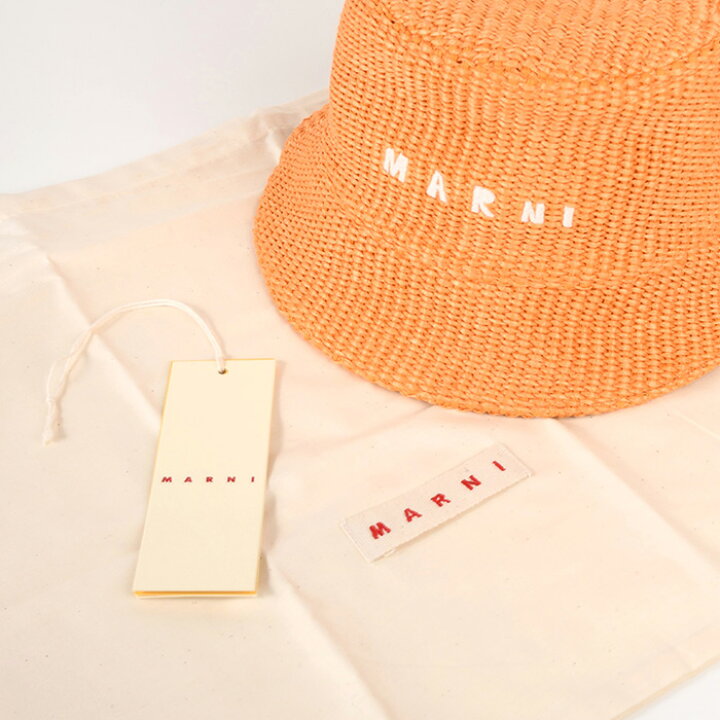 楽天市場】【全品5％OFFクーポン配布中】MARNI マルニ 帽子 バケット 
