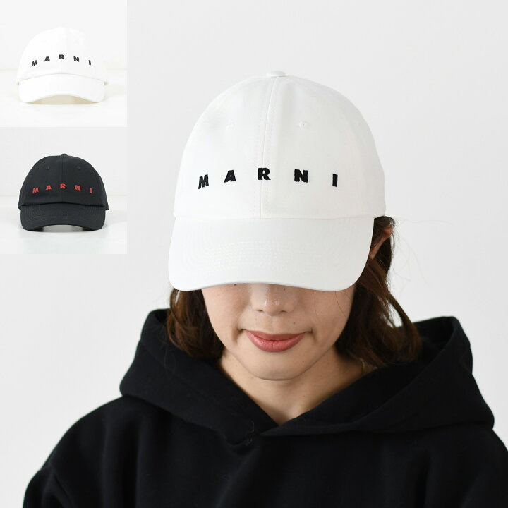 楽天市場】MARNI マルニ キャップ 帽子 ベースボールキャップ 