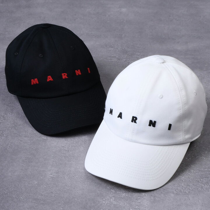 楽天市場】MARNI マルニ キャップ 帽子 ベースボールキャップ 