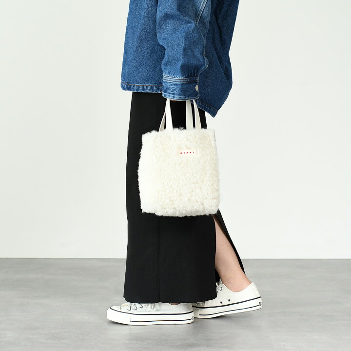 楽天市場】MARNI マルニ ショルダーバッグ シアリングバッグ ミニ 