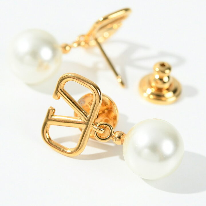 楽天市場】VALENTINO ヴァレンティノ ピアス アクセサリー Vロゴ 