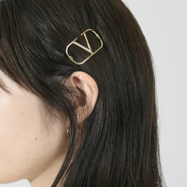 楽天市場】VALENTINO ヴァレンティノ ヘアアクセサリー ヘアアクセ V 