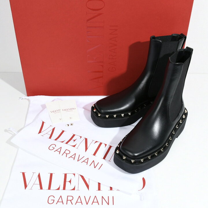 楽天市場】【全品P3倍&50%OFF対象】VALENTINO ヴァレンティノ ブーツ  