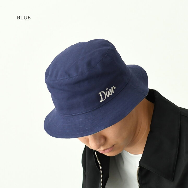 楽天市場】DIOR ディオール 帽子 バケットハット バケハ ロゴ刺しゅう  