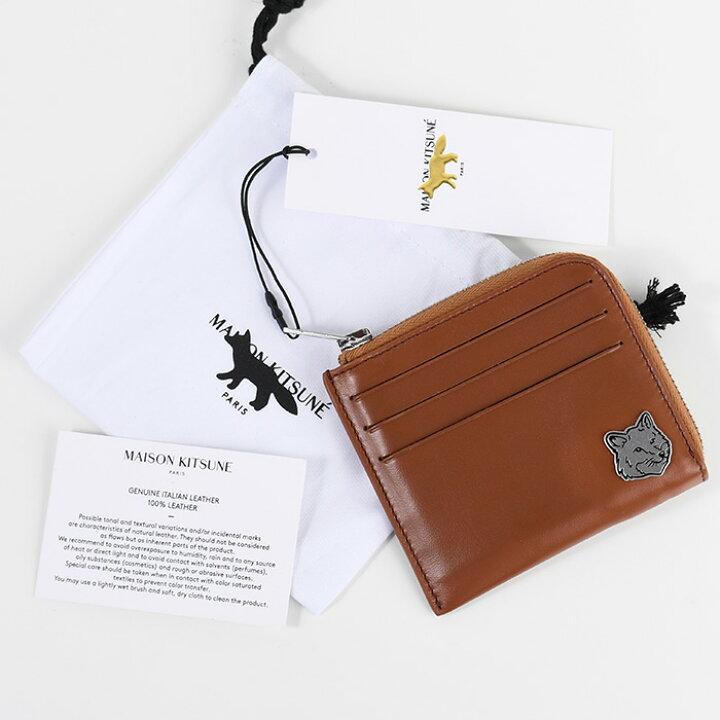 楽天市場】MAISON KITSUNE メゾンキツネ カードケースフォックスヘッド 