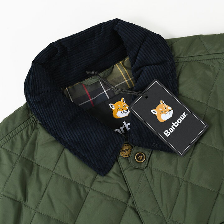 楽天市場】MAISON KITSUNE × BARBOUR メゾンキツネ バブアー 