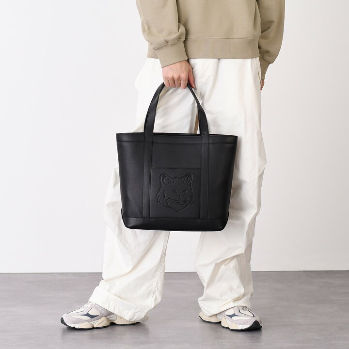 楽天市場】MAISON KITSUNE メゾン キツネ バッグ 鞄 フォックスヘッド 