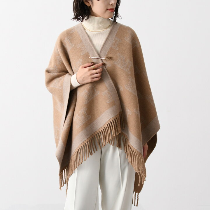 楽天市場】Max Mara マックスマーラ ポンチョ アウター FRINE ウール