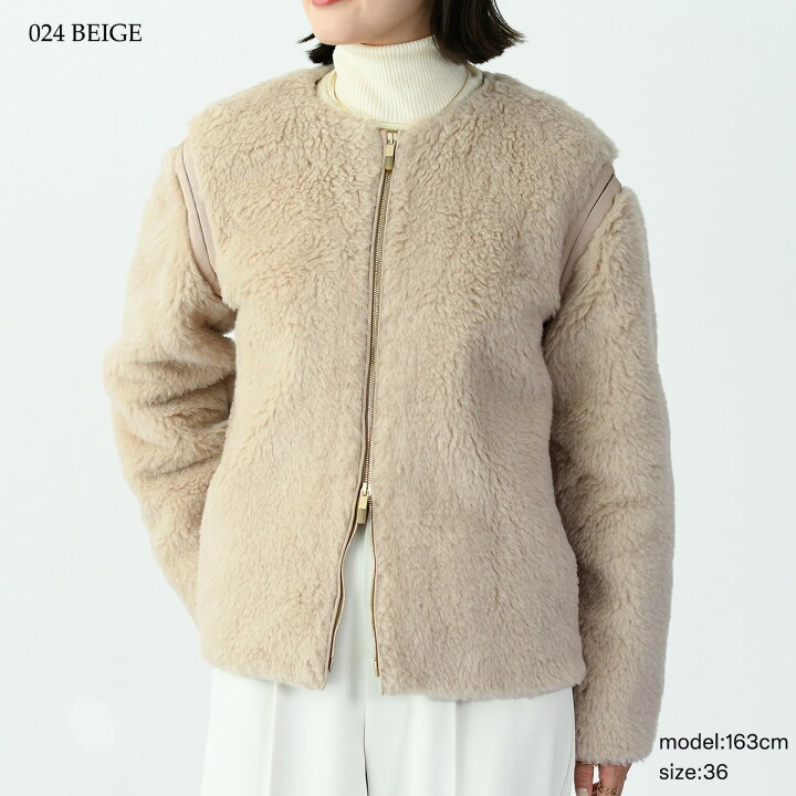 楽天市場】Max Mara マックスマーラ テディベア アウター コート 