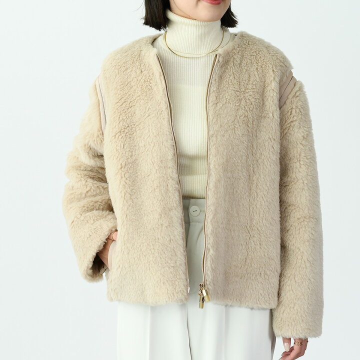 楽天市場】Max Mara マックスマーラ テディベア アウター コート  