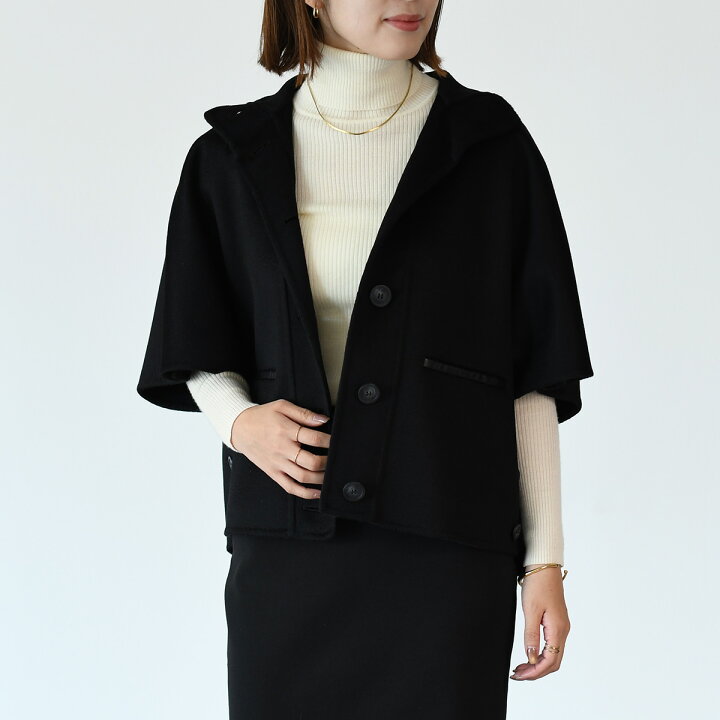 楽天市場】Max Mara マックスマーラ ケープ ポンチョ 羽織り ROLL 
