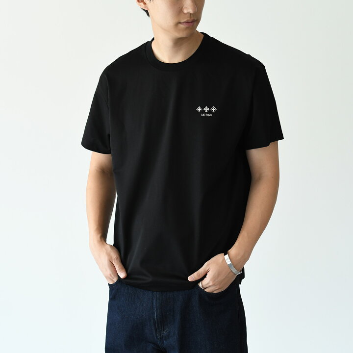 楽天市場】TATRAS タトラス NUNKI ヌンキ コットン ロゴ Tシャツ  
