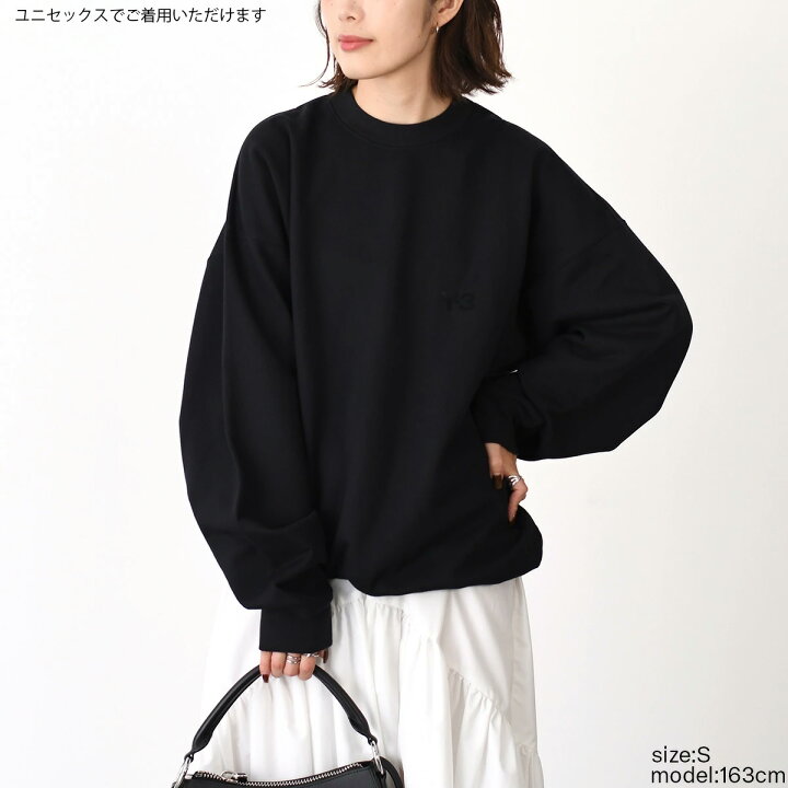 楽天市場】Y-3 ワイスリー トップス スウェット Y-3 FL CREW SWEAT 