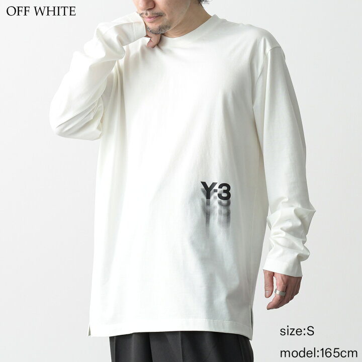 楽天市場】Y-3 ワイスリー ロンT トップス カットソー GFX LS TEE 