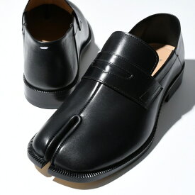 MAISON MARGIELA メゾンマルジェラ 靴 シューズ Tabi ローファー S57WR0117P3292 メンズ BLACK ブラック 黒 タビ 足袋 ロゴ シンプル 人気 おすすめ ギフト プレゼント