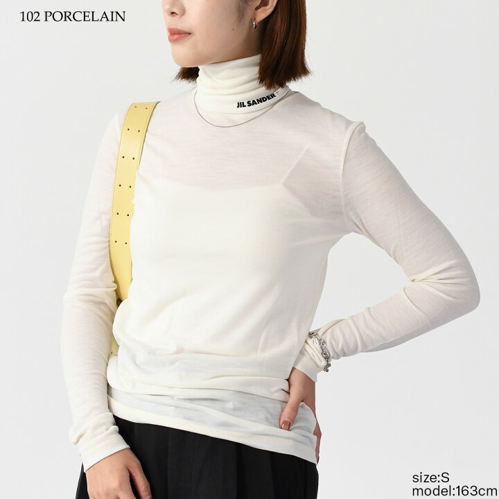 楽天市場】JILSANDER ジルサンダー トップス ハイネックTシャツ 