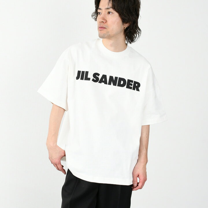 楽天市場】JILSANDER ジルサンダー Tシャツ オーバーサイズ ロゴT 
