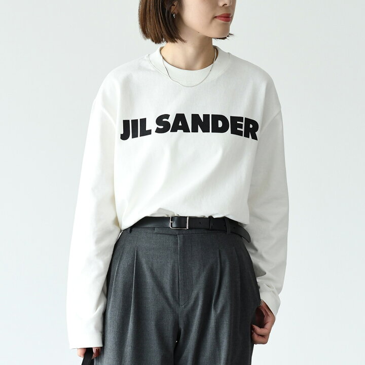 楽天市場】JILSANDER ジルサンダー Tシャツ トップス ロングTシャツ 